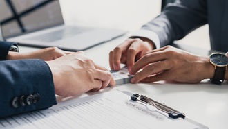 Persona che chiede un finanziamento